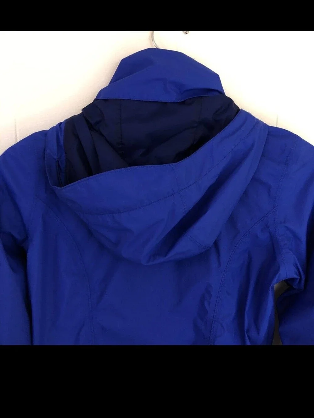 The North Face Blue Resolve HyVent Wind Waterproof Rain Jacket Full Zip Women XS